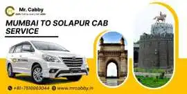 Book Mumbai to Solapur Taxi Service with Mr. Cabby, Mumbai