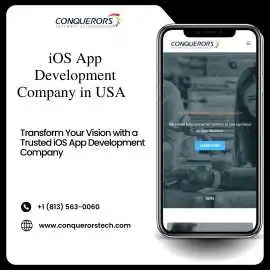iOS App Development Company in USA|Conquerors Tech, Tampa
