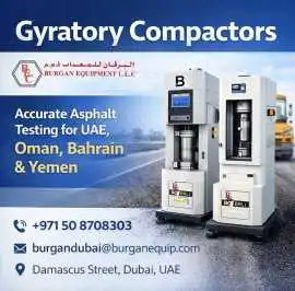 Gyratory Compactors in UAE, Bahrain, Oman, and Yem, Dubai