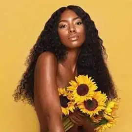 100% Real Human Hair Wigs, Beverly