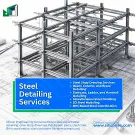 Steel Detailing Services in Chicago by Siliconec, Chicago