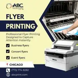 Flyer Printing in Chicago, Chicago