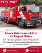 Advance Water Tender Manufacturer in India | TCS, Mundka
