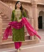 A New Take on Green – Salwar Kameez Just Launched, ps 32