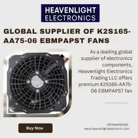 Global Supplier of K2S165-AA75-06 EBMPAPST Fans, $ 40