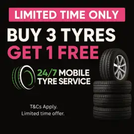 24 Hour Mobile Tyre Service Near You in Melbourne, Melbourne