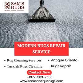 Professional Modern Rug Repair Service | Sam's Ori, Dallas