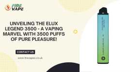 Unveiling the Elux Legend 3500 - A Vaping Marvel w, £ 10