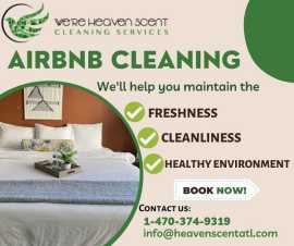 Experience the #1 Atlanta Airbnb Cleaning Cleaners, Atlanta