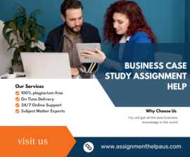 NO-1 Online Business Case Study Assignment Help, Sydney