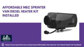 MBZ Sprinter Van Diesel Heater Kit Installed, Calabasas