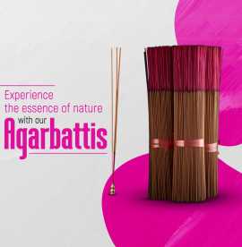 Festive Fragrance: Agarbatti Posters templates on , Ahmedabad