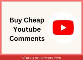 Get Best and Cheap Youtube Comments with Famups, New York