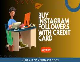 Buy Instagram Followers with Credit Card at Famups, New York