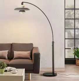 Palm Springs 1 Light Arc Floor Lamp, Los Angeles
