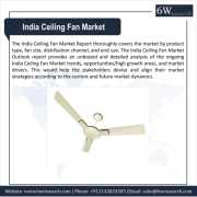 India Ceiling Fan Market (2024-2030) | 6Wresearch, New Delhi