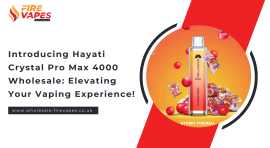 Introducing Hayati Crystal Pro Max 4000 Wholesale:, £ 63