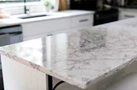 Call Us to Install Coloured Marble Reception Desk, North Sydney
