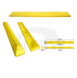 Enhance Safety with Hi-Vis Compliant Wheel Stops |