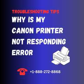 Why Is My Canon Printer Not Responding Error , Haltom City