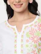 Elevate Your Wardrobe with Chikankari Cotton Kurti, ₹ 2,199