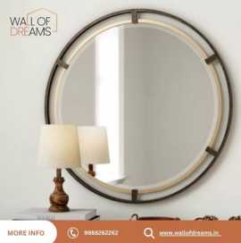 Round Accent Mirror | Wall Of Dreams, Mohali