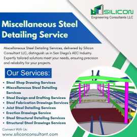  Steel Detailing Services in San Diego, San Diego