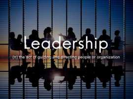 Leadership Training, Dubai