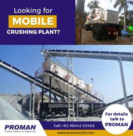 Maximize Your Workflow with Mobile Crushing Plant, Bengaluru
