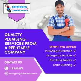 Quality Plumbing Services from a Reputable Company, North Highlands