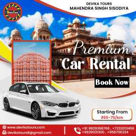 Elevate Your Journey with Luxury: BMW Car Rental , Jaipur