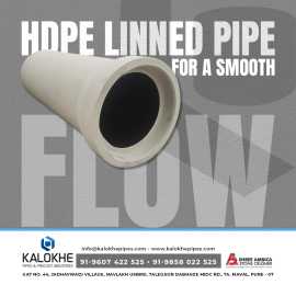 HDPE lined pipe manufacturer in Pune – Kalokhe , Pune