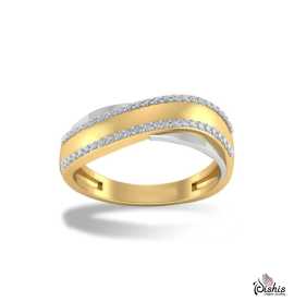 Buy Dipti Diamond Ring For Engagement by Dishis Je, ₹ 25,679