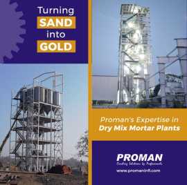 High-Performance Dry Mix Mortar Plant, Bengaluru