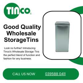 Bulk Tin Containers at Wholesale Prices in Austral, Braeside