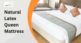 Natural Latex Queen Mattress, New Delhi