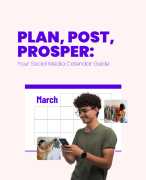 Social Media Calendar Guide: Plan, Post, Prosper!, Ahmedabad