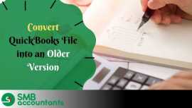 Convert QuickBooks File into an Older Version, Centerville