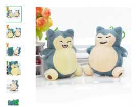 Power Of Snorlax Pokemon In 12Pcs 13cm Anime Plush, $ 23