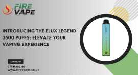 Introducing the Elux Legend 3500 Puffs: Elevate Yo, £ 14