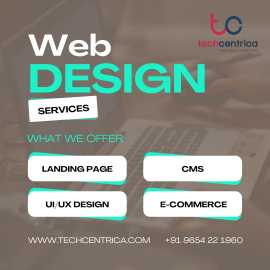 Top Web Designing Company - TechCentrica, Noida