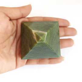 Green Jade Crystal Pyramid To Promote Positive Ene, Los Angeles