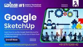 Join Google Sketchup Training With Croma Campus, Noida