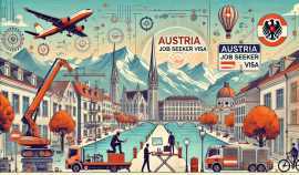 Austria job seeker visa processing time, Delhi
