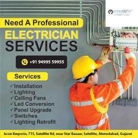 24/7 Electrician in Ahmedabad – Repairs, Ahmedabad
