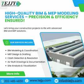 High-Quality BIM & MEP Modeling Services , Rockville