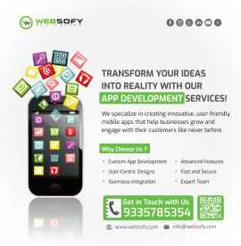 Websofy - Transform Your Business with Mobile Apps, Lucknow