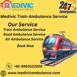 Medivic Train Ambulance Service in lucknow, Lucknow