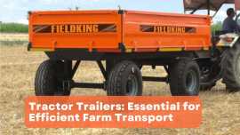 Fieldking Tractor Trailer: Durable & Efficient, Noida