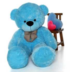 Charming Light Blue Teddy Bear at Giant Teddy, ps 220
